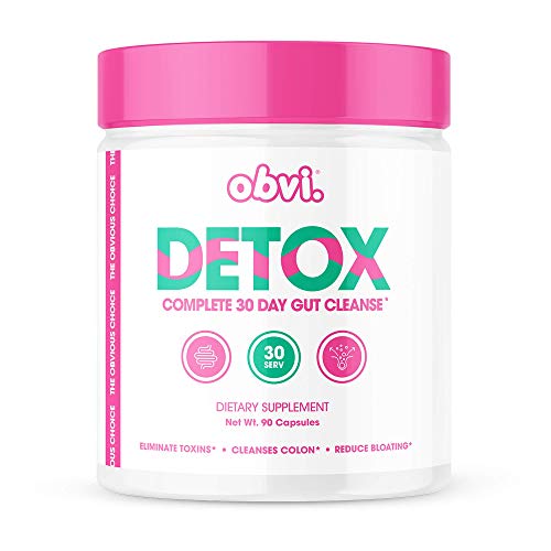 Obvi Detox, Flush Out and Eliminate Toxins, Support Weight Loss, Cleanse Colon, Packed Obvi uk supplements