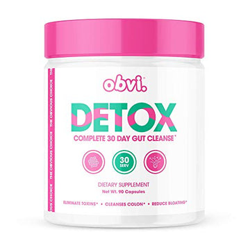 Obvi Detox, Flush Out and Eliminate Toxins, Support Weight Loss, Cleanse Colon, Packed Obvi uk supplements