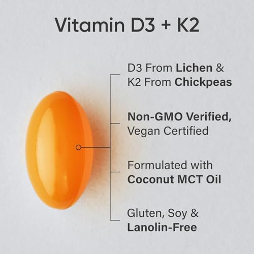 Sports Research Vitamin D3 + K2 with 5000iu of Plant-Based D3 & 100mcg of Vitamin Sports Research uk supplements