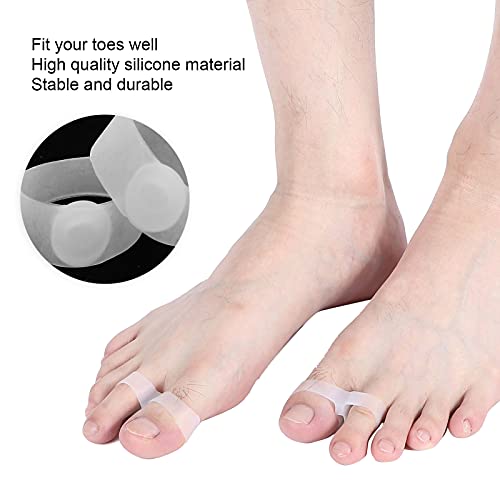 2Pcs Slimming Silicone Foot Massage Magnetic Toe Ring Magnetic Slimming Toe Rings Dioche uk supplements