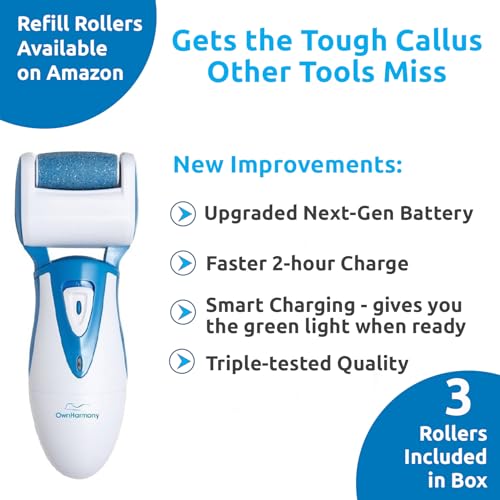 Electric Callus Remover: Own Harmony Professional Pedicure Tools Foot Own Harmony uk supplements