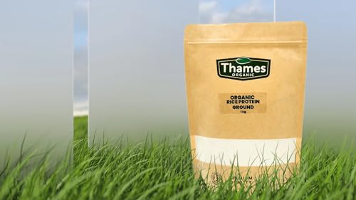 Thames Organic Organic Rice Protein Ground: Premium Plant-Based Protein for Health & Fitness Enthusiasts Thames Organic uk supplements