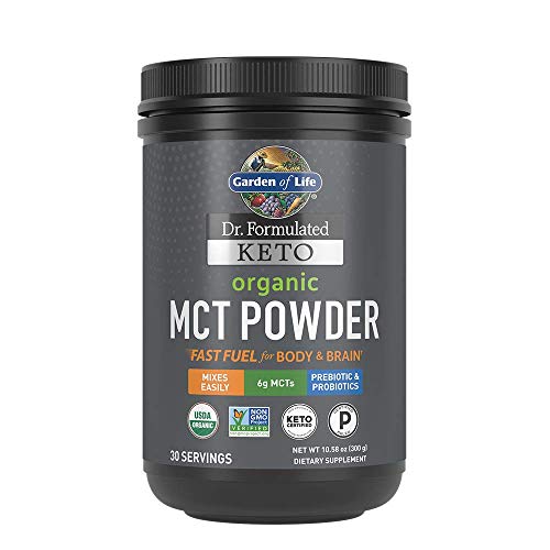 Garden of Life Dr. Formulated Keto Organic MCT Powder - 30 Servings, 6g MCTs Garden of Life uk supplements