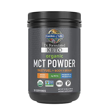 Garden of Life Dr. Formulated Keto Organic MCT Powder - 30 Servings, 6g MCTs Garden of Life uk supplements