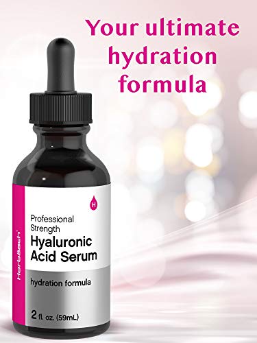 Hyaluronic Acid Serum For Face | 2 oz | Paraben & SLS Free Moisturizer | by Horbaach Horbäach uk supplements