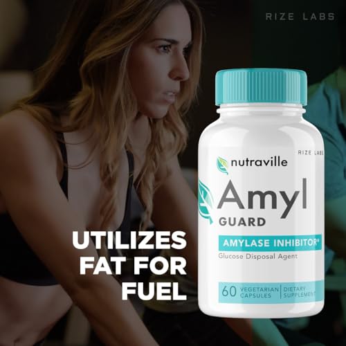rize labs Nutraville Amyl Guard Dietary Supplement, Nutraville Amyl Guard Weight Loss Pills rize labs uk supplements