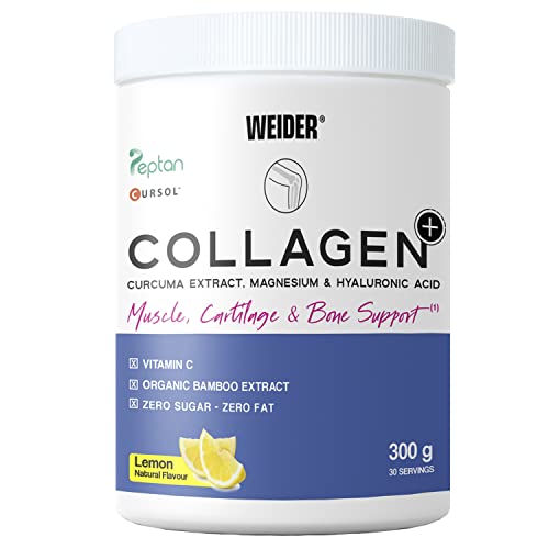 Weider Collagen Plus. Powder Preparation with Collagen peptides (Peptan), hyaluronic Acid Weider uk supplements