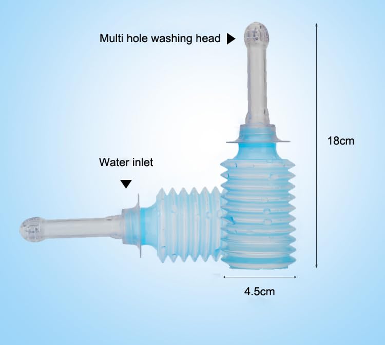 Wolfbeam Irrigator Cleaning Products for Women Enema Bulb Syringe Vaginal Cleaner Enema Cleanser wolf-beam uk supplements