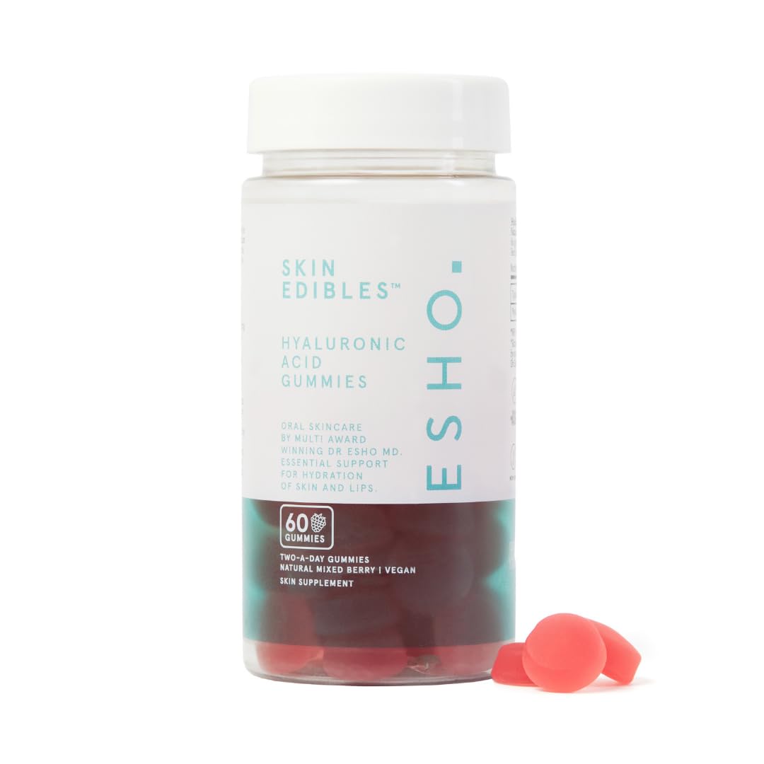 ESHO. Skin Edibles - Hyaluronic Acid-Infused Skin & Lip Care Gummies ESHO uk supplements