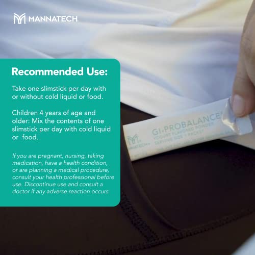 Mannatech Prebiotics and Probiotics, 30 Slimsticks, Yogurt Flavor, GI-ProBalance w/MannaBiotic Blend Mannatech uk supplements