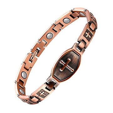 Jecanori Copper Bracelets for Women,Classic Magnetic Copper Bracelet,Valentine's Day Jecanori uk supplements