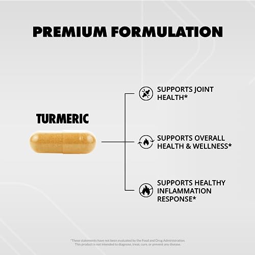 Sculpt Nation Powerful Turmeric Supplement - Turmeric Curcumin with Black Sculpt Nation uk supplements