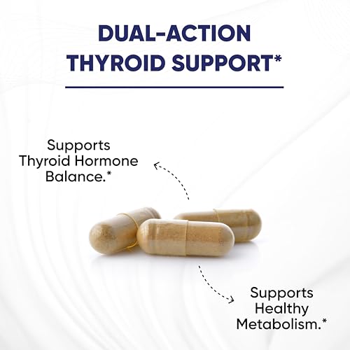 Sandhu's Thyroid Support Complex with Iodine Supplement|60 Capsules, 30 Days Supply Sandhu's uk supplements