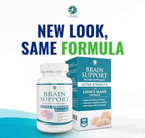 1 Body Brain Supplements for Memory and Focus - Support Healthy Brain 1 Body uk supplements