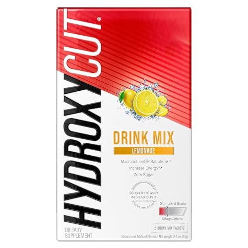 Hydroxycut Drink Mix Weight Loss Supplements, Lemonade, 21 Count (Pack of 1) Hydroxycut uk supplements