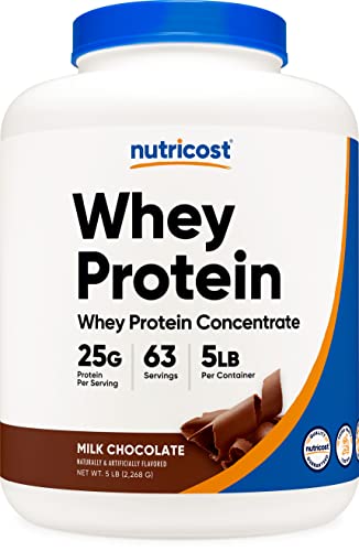 Nutricost Whey Protein Concentrate (Chocolate) 5LBS Nutricost uk supplements