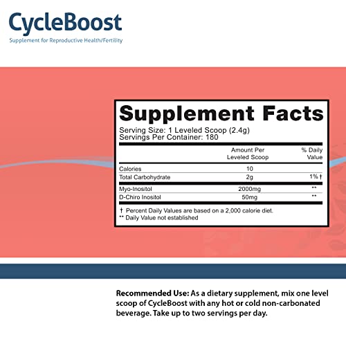 Fairhaven Health Vegan Myo-Inositol and D-Chiro Inositol Powder | 40:1 Ratio | Hormone Fairhaven Health uk supplements