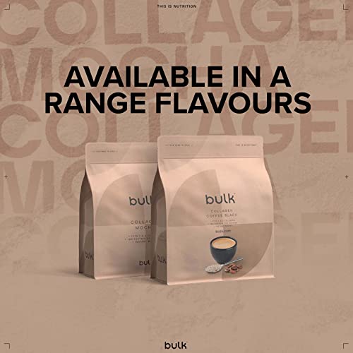 Bulk Collagen Coffee, High Protein, Black, 500 g Bulk uk supplements