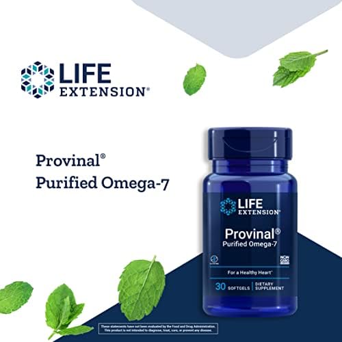 Provinal Purified Omega-7 - Daily Essential Omega 7 Fatty Acids Supplement, Palmitoleic Life Extension uk supplements