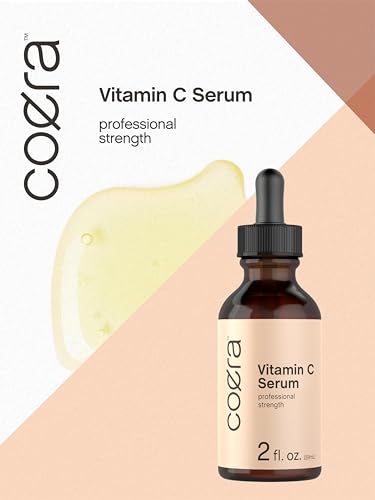 Vitamin C Serum for Face | 2 oz | Brightening Serum for Dark Spots | Paraben & SLS Free Coera uk supplements
