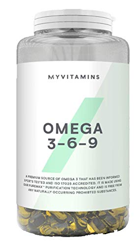 My Protein Omega 3-6-9 Supplement, 1000 mg (120 Softgels) Myprotein uk supplements