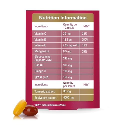 Seven Seas JointCare Supplex & Turmeric, With Glucosamine, Omega-3, Vitamins C and D Seven Seas uk supplements