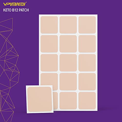 VitaPatch Keto Patch with B12 Methylcobalamin and Vitamin Guarana B12 Patch for Energy VitaPatch uk supplements