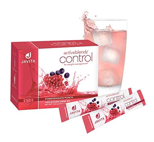 Javita ActiveBlendz Control Fruit Powder Drink Instant Beverage Made w/Pomegranate JAVITA uk supplements