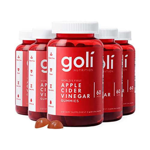 Goli Nutritional Supplement, Apple Cider Vinegar Gummy Vitamins - 300 Count - Vitamins B Goli uk supplements