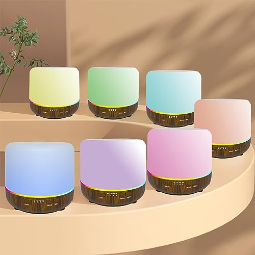 Scent Essential Oil Diffuser 2 Pack Max 200 ML Ultrasonic Cool Mist Humidifiers and Aromatherapy Otheya uk supplements
