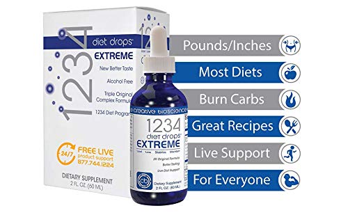 Creative Bioscience 1234 Diet Drops Extreme for Women & Men, Diet Drops for Weight Creative Bioscience uk supplements