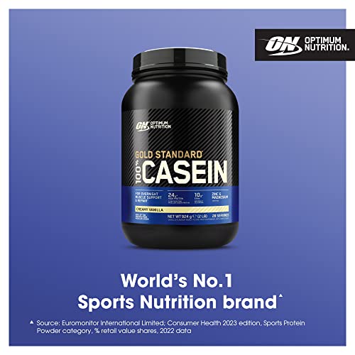 Optimum Nutrition Gold Standard 100% Casein Slow Digesting Protein Powder with Zinc Optimum Nutrition uk supplements