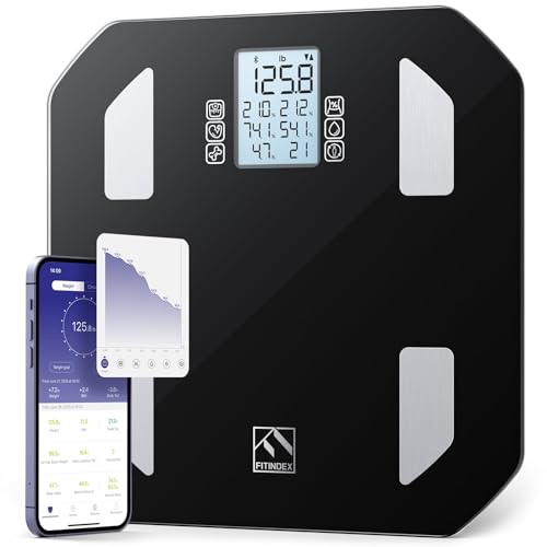 FITINDEX Smart Scale, FSA HSA Eligible Scale for Body Weight, Body Fat Scale with All-in-one FITINDEX uk supplements