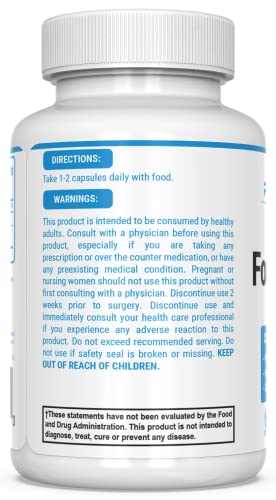 PEScience Forskolin Capsules, 95% Pure Forskolin Extract, Patented ForsLean, 60 Count PEScience uk supplements