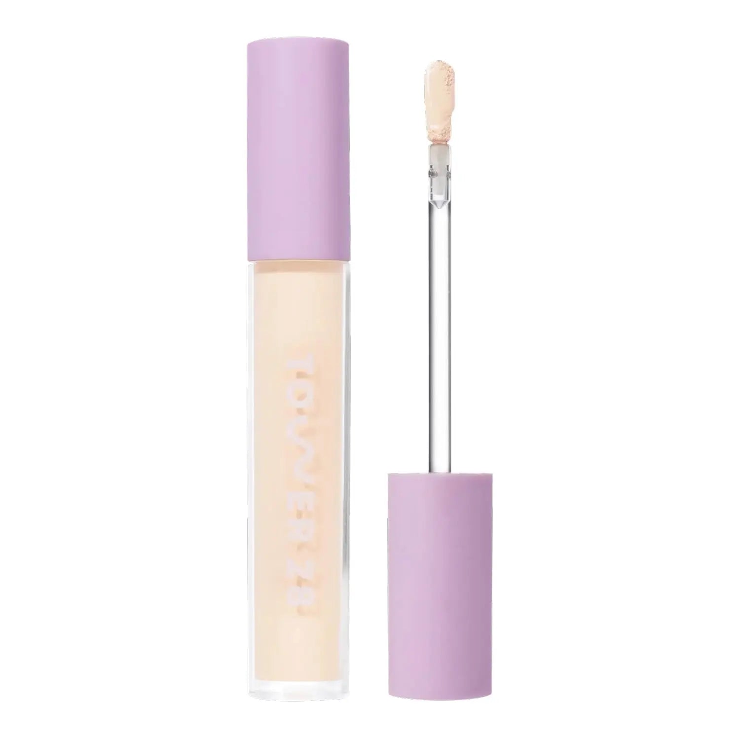 Tower 28 Swipe Serum Concealer - Hydrating Medium-Full Coverage Concealer + Under Eye Brightener - Skin Care Infused Makeup with Hyaluronic Acid + Soothing Centella - 1.0 Fair/Neutral (0.22 oz) Tower 28 uk supplements