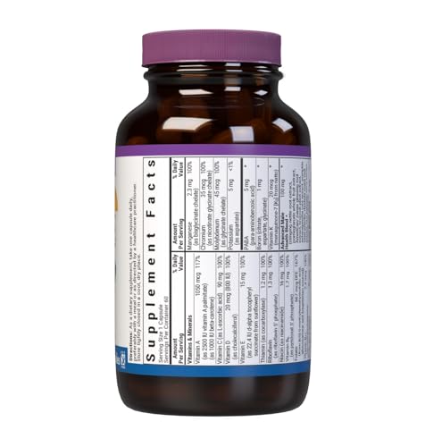 Bluebonnet Nutrition Men’s One Vegetable Capsule, Whole Food Multiple, K2, Organic, Energy, Vitality, Non-GMO, Gluten, Soy & Milk Free, Kosher, 3 Month Supply, 90 Count BlueBonnet uk supplements