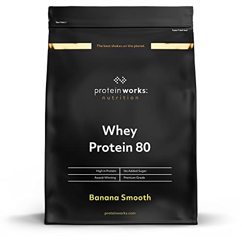 Protein Works - Whey Protein 80 Powder | Low Calorie Protein Shake | Whey Protein Shake Protein Works uk supplements