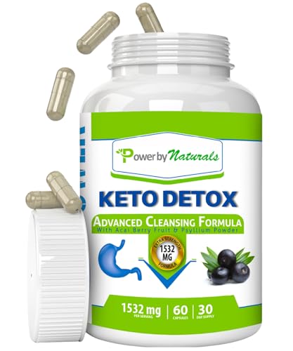 Power By Naturals Keto Colon Cleanser & Detox - Rapid Weight Loss Pills, Gut Health Power By Naturals uk supplements