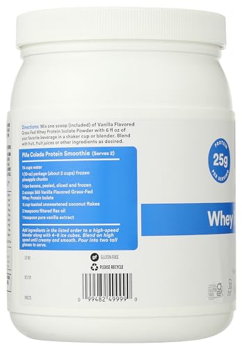 365 by Whole Foods Market, Vanilla Whey Protein Isolate, 15.9 Ounce 365 by Whole Foods Market uk supplements