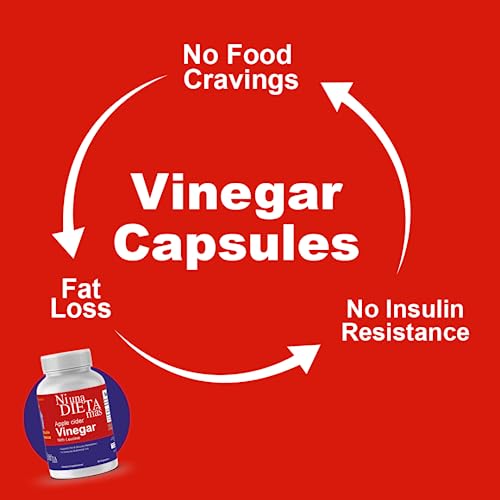 Ni una dieta más Reduce Abdominal Fat - Vinegar Capsules - Best for Weight Loss Ni una dieta más uk supplements