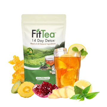 The ORIGINAL FitTea 14 Day Detox Tea for Weight Loss and Belly Fat - Detox Cleanse FitTea uk supplements