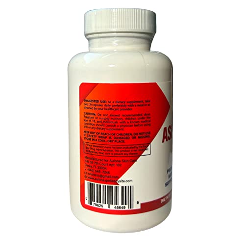 Aulona Care Ashwagandha with Black Pepper 1300mg for Healthy Adrenaline, Stress Relief Aulona Care uk supplements