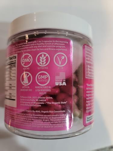 Clean+Lean-Organic Fat Burner by FitFarm USA - Worlds First Organic Fat Burner Supports FIT FARM USA uk supplements