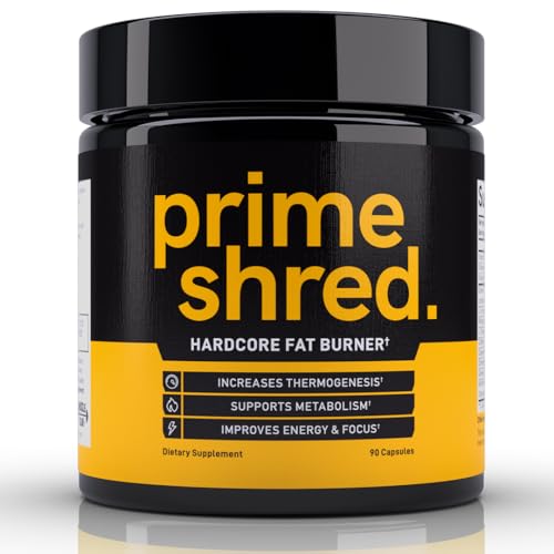 PrimeShred Fat Burner Pills for Men, Triple Action Weight Loss Supplement with Caffeine PrimeShred uk supplements