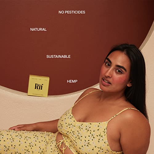 Rif Care Organic Menstrual Pads Feminine Hygiene Hemp Fiber Biodegradable Rif care uk supplements
