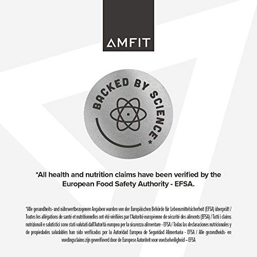 Amazon Brand - Amfit Nutrition Whey Protein Powder, Chocolate Flavour, 33 Servings, 1 kg Amfit Nutrition uk supplements