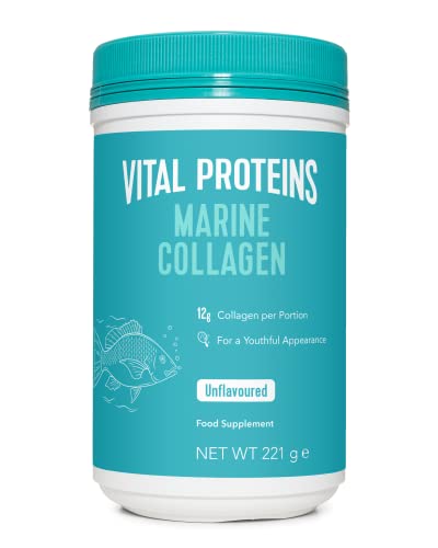 Vital Proteins Marine Collagen Peptides Powder Supplement - Hydrolyzed Collagen - 221g Canister VITAL PROTEINS uk supplements