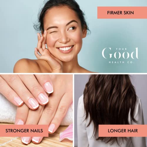 Your Good Health Co. – Your Beauty Vegan Collagen Booster Powder, Pink Lemonade Your Good Health Co. uk supplements