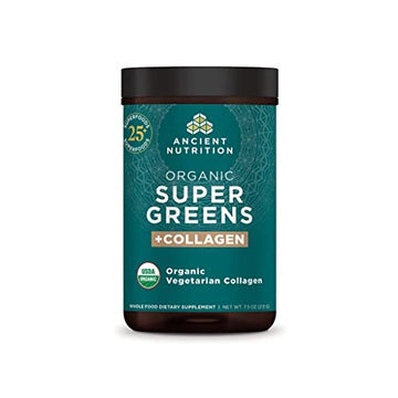 Ancient Nutrition Supergreens Powder, Organic Superfood Powder with Collagen Ancient Nutrition uk supplements