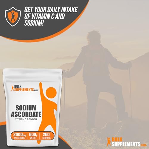 BulkSupplements.com Sodium Ascorbate Powder - Antioxidant Powder - Sodium Ascorbate Bulksupplements uk supplements